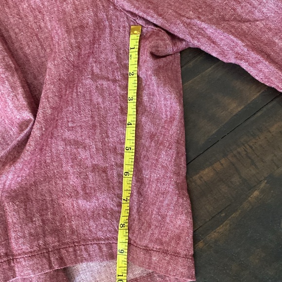 OLD NAVY Red Twill Shorts size 33 - Picture 6 of 7